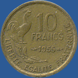 10 франков Франции